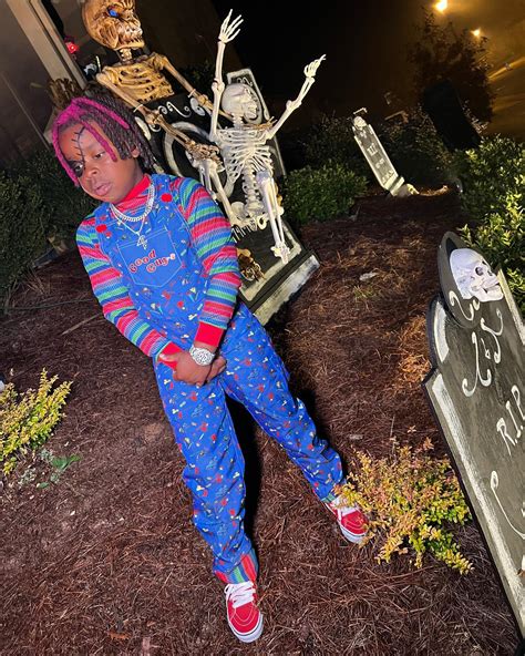 Little Ms. Golden | 🎃 happy Halloween 👻 @babyjason_1 x chucky the good guy 💙 | Instagram