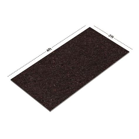 TL 00431 Earth Brown 4 ft x 2 ft Glossy Finish Double Charge Vitrified ...