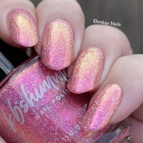 Pink Sparkly Nail Polish