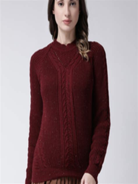 Ladies Maroon Sweater
