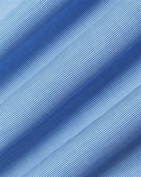 Buy Formal Blue Textured Shirt from Robot Collection
