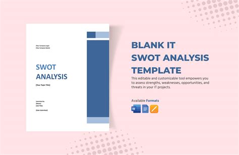 Editable Swot Analysis Templates to Download