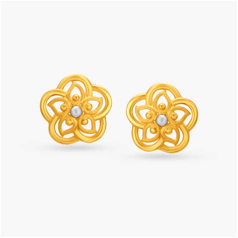 Nature Inspired Stud Earrings