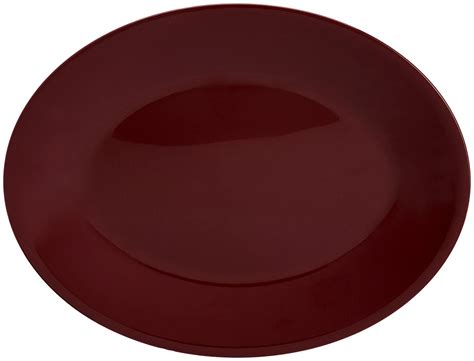 Buy Signoraware Plastic Rice Plate, Maroon Online at Low Prices in ...