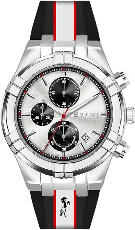 Sylvi NitroNeon Sports Chronograph Watch for Men, Racing Watch - Price ...