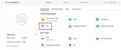 Image result for Plesk Guide On FTP File Content