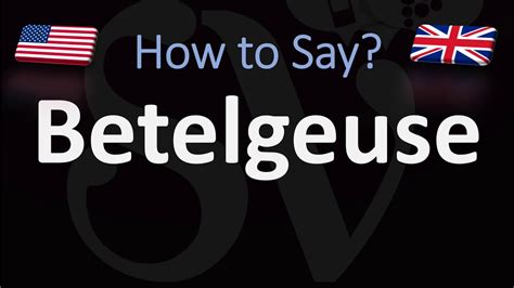 How to Pronounce Betelgeuse? (CORRECTLY) - YouTube