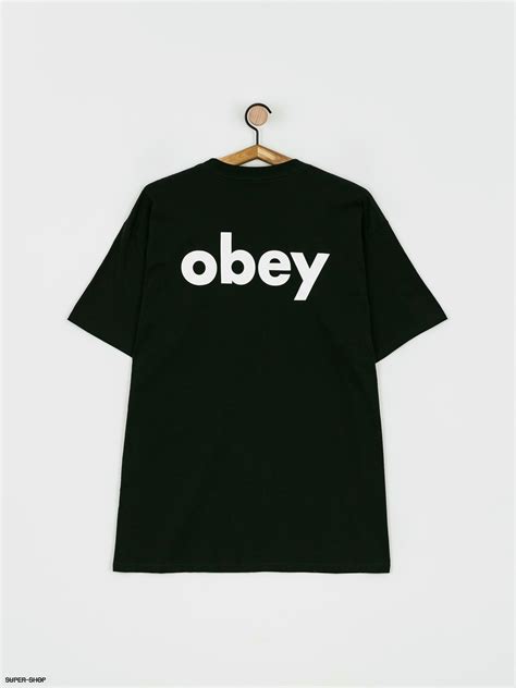 OBEY Lower Case T-shirt - black (black)