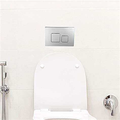 Hindware Flush Plate 508177 PVC Cute GL (Chrome, 1-Piece) : Amazon.in ...