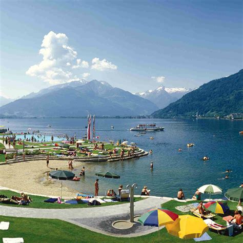 Public swimming areas and indoor swimming pool Zell am See