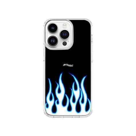 Blue Flames Phone case. – Case IT UP Official
