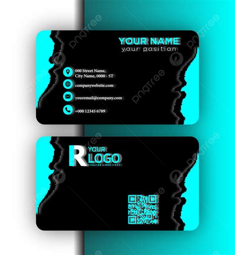 Vertical Business Card Template 的图像结果