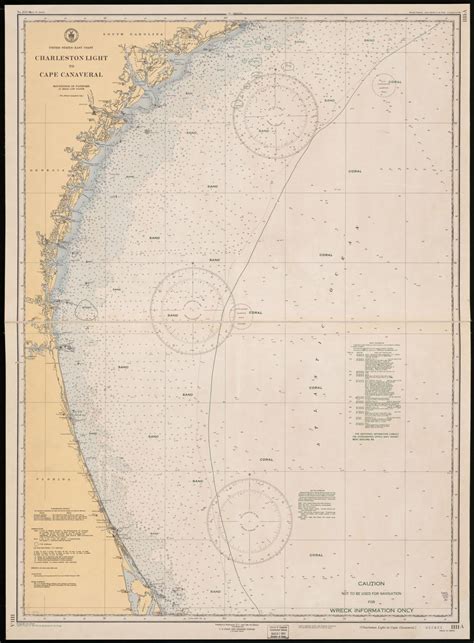 United States, East coast: Charleston Light to Cape Canaveral ...