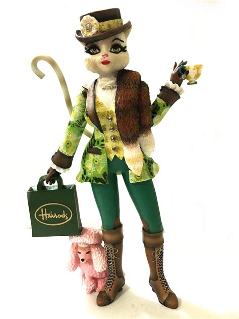 Buy Margaret Le Van Alley Cats "Kitty O." Shopping Cat Figurine FE28 ...