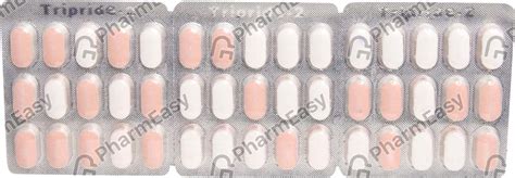 Tripride 2mg Strip Of 15 Tablets: Uses, Side Effects, Price & Dosage ...
