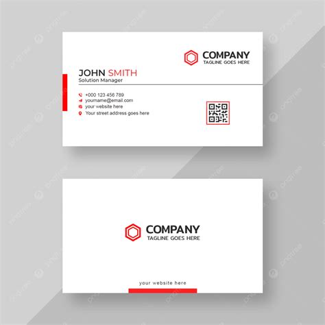 Simple Business Card Template 的图像结果