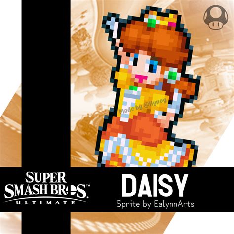 SSB Daisy Icon (Gift) by llynog on DeviantArt