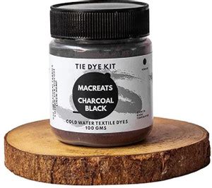 Macreats Cold Water Fabric Dyes - Charcoal Black - Cold Water Fabric ...