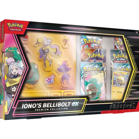 Pokémon TCG: Iono's Bellibolt ex Premium Collection INGLES - Palitroche ...