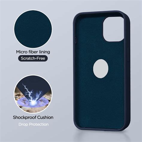 Back Cover | Full Camera Protection | Raised Edges | Super Soft Silico ...