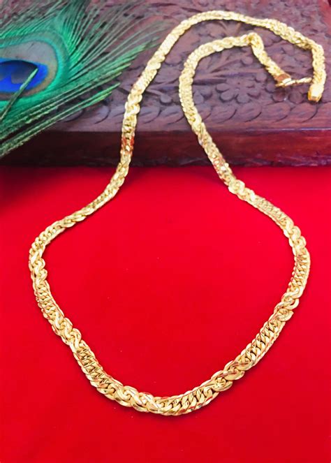 LONG GOLD PLATED CHAIN – Sonchafa