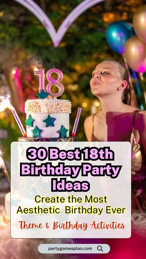 30 Best 18th Birthday Party Ideas