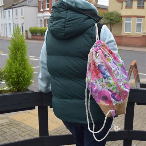 Image result for Drawstring Backpack Pattern