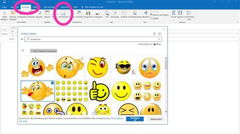 Smileys In Outlook Erstellen - Outlook: Emojis und Smileys in E-Mails ...