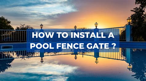 Image result for Install Pool Gate Locks
