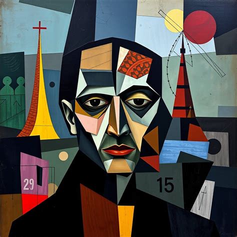 Mental Health Stigma Through Cubist Eyes - AI Art