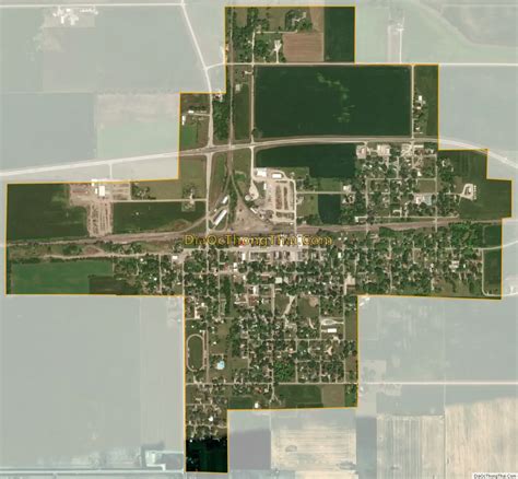 Map of Grand Junction city, Iowa - Thong Thai Real