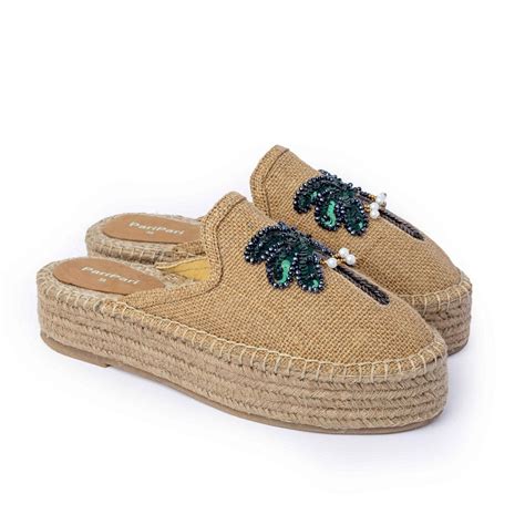 Coco Beige Espadrilles Platforms | Footwear For Women - PariPari Life