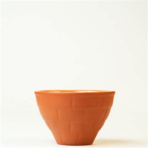 Dahi Bowl Glazed - Handcrafted Terracotta Bowl for Serving Indian Dahi ...