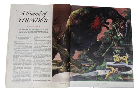 A Sound of Thunder. - [THE MOST INFLUENTIAL TIME TRAVEL EVER WRITTEN - INTRODUCING THE BUTTERFLY ...