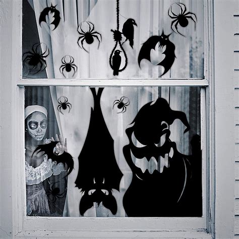 Buy FOIMAS Halloween Window Cling Sticker,Giant Spooky Monster ...