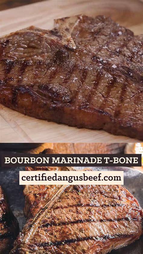Bourbon marinade t bone steak – Artofit