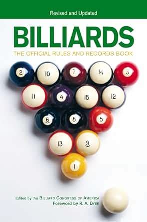 Billiards, Revised and Updated: The Official Rules And Records Book ...