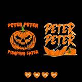 Peter Peter Pumpkin Eater Funny Halloween Png Svg, Halloween Shirt Png ...