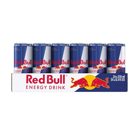 Red Bull Energy Drink - 250ml - Original - 24 Pack – FITNESS VENDING ...