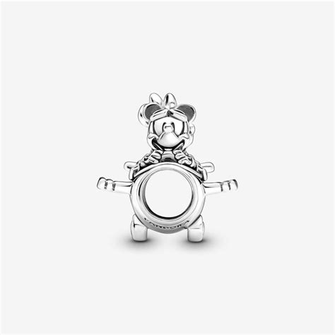 Cheap Pandora Disney Charms On Sale - Silver Mickey Mouse Airplane Charm