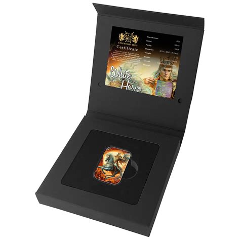 Cast Bar - 2024 - Four Horsemen series - WHITE HORSE - NumisCollect