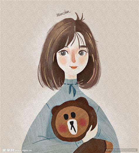 插画女 的图像结果