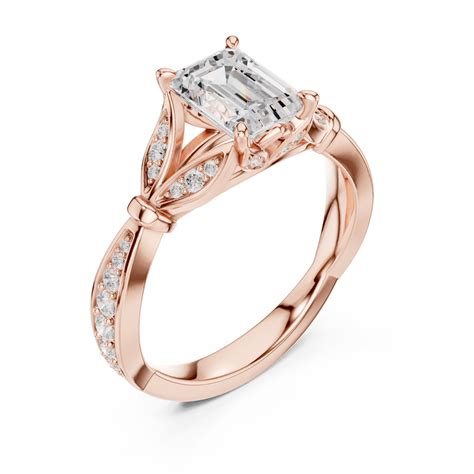 The Seraphine Emerald-Cut Ring – Siyaara