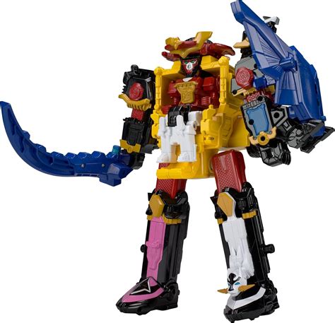 Power Rangers Ninja Steel Dx Ninja Steel Figurine Megazord : Amazon.com ...