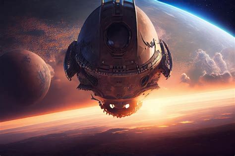 Alien Ship Front View 的图像结果