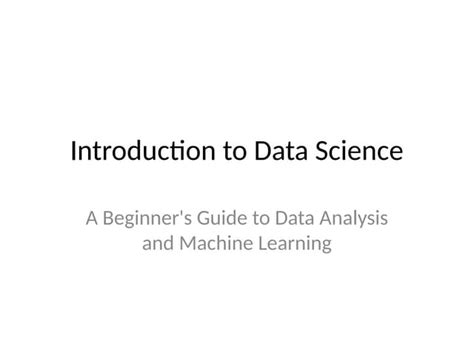 Image result for Introduction to Data Science Tutorial