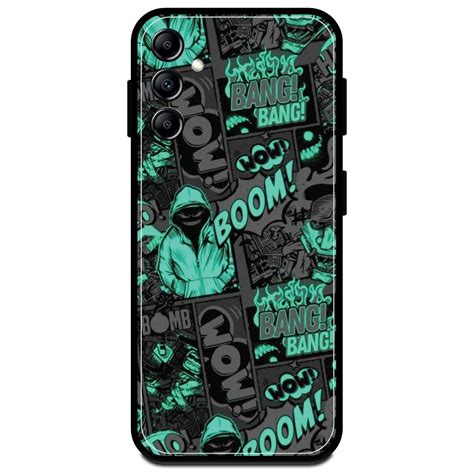 Boom - Glossy Metal Silicone Case For Samsung Models – Phone Antics