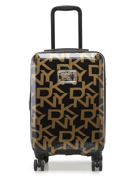 DKNY Deco Signature Black & Gold Color ABS/PC Film Material Hard 20 ...