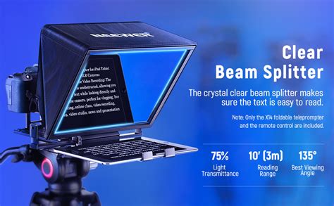 Buy Neewer X12 Aluminum Alloy Teleprompter with Remote App Control ...