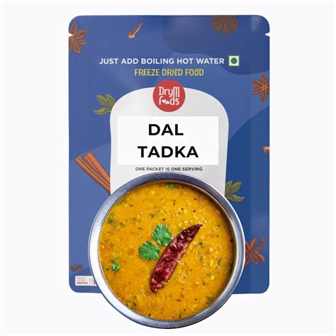 Instant Dal Tadka Ready To Eat Preservative Free Dried Food – DryM Foods